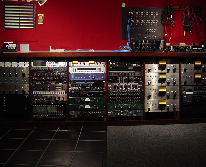 Studio B rack bays